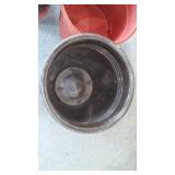 Large Planters (3) And More.