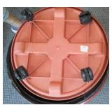 Large Planters (3) And More.