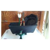 Planters, Sprinkler And Lopper.