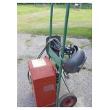 Lincoln 225 amp welder with cart and more. Working condition.