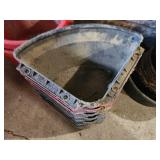 (4) Straight Back Buckets, (2) Muck Buckets, (7) Feeders, (3) Stall Feeders, (6) Pails