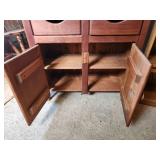 Real Wood Kitchen Buffet Storage Cabinet