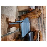 Dining Room Set - Table, Bench, (3) Chairs with pads