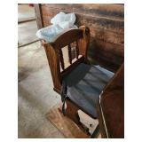 Dining Room Set - Table, Bench, (3) Chairs with pads