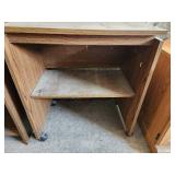 Lot of (2) Microwave Carts