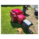 L & M Sales Custom Built Motorcycle Trailer