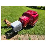 L & M Sales Custom Built Motorcycle Trailer