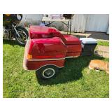 L & M Sales Custom Built Motorcycle Trailer