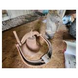 Hitching Post, Cast Iron Dinner Bell