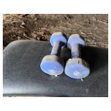 Lot of (2) Dumbbells