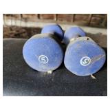 Lot of (2) Dumbbells