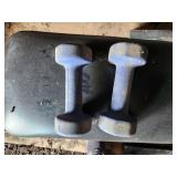 Lot of (2) Dumbbells