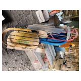 Lot of (4) Sleds/Tobaggons - Paris Kinder Sled, Ho! Recreation