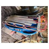 Lot of (4) Sleds/Tobaggons - Paris Kinder Sled, Ho! Recreation