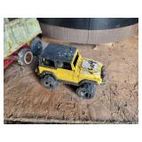 Vintage Jeep and Dump Truck