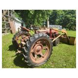 Vintage 1942 Farmall H Row-Crop Tractor