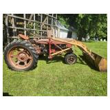 Vintage 1942 Farmall H Row-Crop Tractor