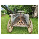Wooden Wheel Double Box - Horse Drawn