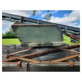 Wooden Wheel Double Box - Horse Drawn