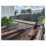 Wooden Wheel Double Box - Horse Drawn