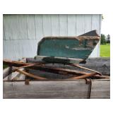 Wooden Wheel Double Box - Horse Drawn