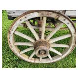 Wooden Wheel Double Box - Horse Drawn