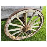 Wooden Wheel Double Box - Horse Drawn