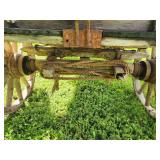 Wooden Wheel Double Box - Horse Drawn