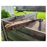 Wooden Wheel Double Box - Horse Drawn