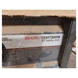 Craftsman® 10" Radial Arm Saw with Leg Set and Radial Saw Guard Kit