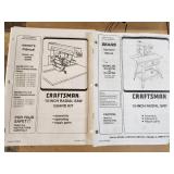 Craftsman® 10" Radial Arm Saw with Leg Set and Radial Saw Guard Kit