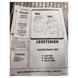Craftsman® 12" Band Saw with Cabinet 113.247310