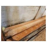 Lot of (9) Pine Boards 2x8x14