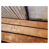 Lot of (9) Pine Boards 2x8x14
