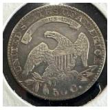 1832 Capped Bust Half Dollar