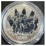 The Rolling Stones 1oz .999 Silver Round