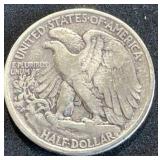 1939 Walking Liberty Half Dollar