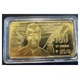 Donald Trump Plated Bar