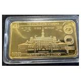 Donald Trump Plated Bar