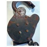 Colt Firearms Factory Lock 5" Tall (rusty but works)