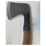 Custom Damascus Clever / Axe 8" Tall