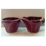 Rosemeade Creamer & Sugar Bowl