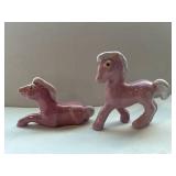 Rosemeade Pink Horses Set (rare)