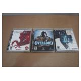*3* PlayStation 3 Games -Dragon Age, Overlord, Aliens
