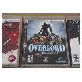 *3* PlayStation 3 Games -Dragon Age, Overlord, Aliens