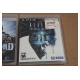 *3* PlayStation 3 Games -Dragon Age, Overlord, Aliens