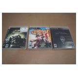 *3* PlayStation 3 Games -Fallout, Bioshock, Skyrim