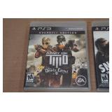 *3* PlayStation 3 Games -Army of Two, Sniper Elite, Red Dead Redemption