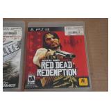 *3* PlayStation 3 Games -Army of Two, Sniper Elite, Red Dead Redemption