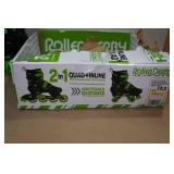 Roller Derby 2-In-1 Adjustable Quad & Inline Youth Skates -12J-2